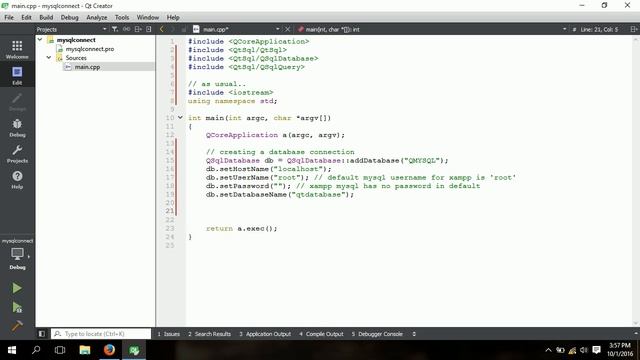 How To Save Image In Sql Database Using Qt C Example Code Qt MYSQL Connect Complete Tutorial - Xampp - Mysql Connector C смотреть ...